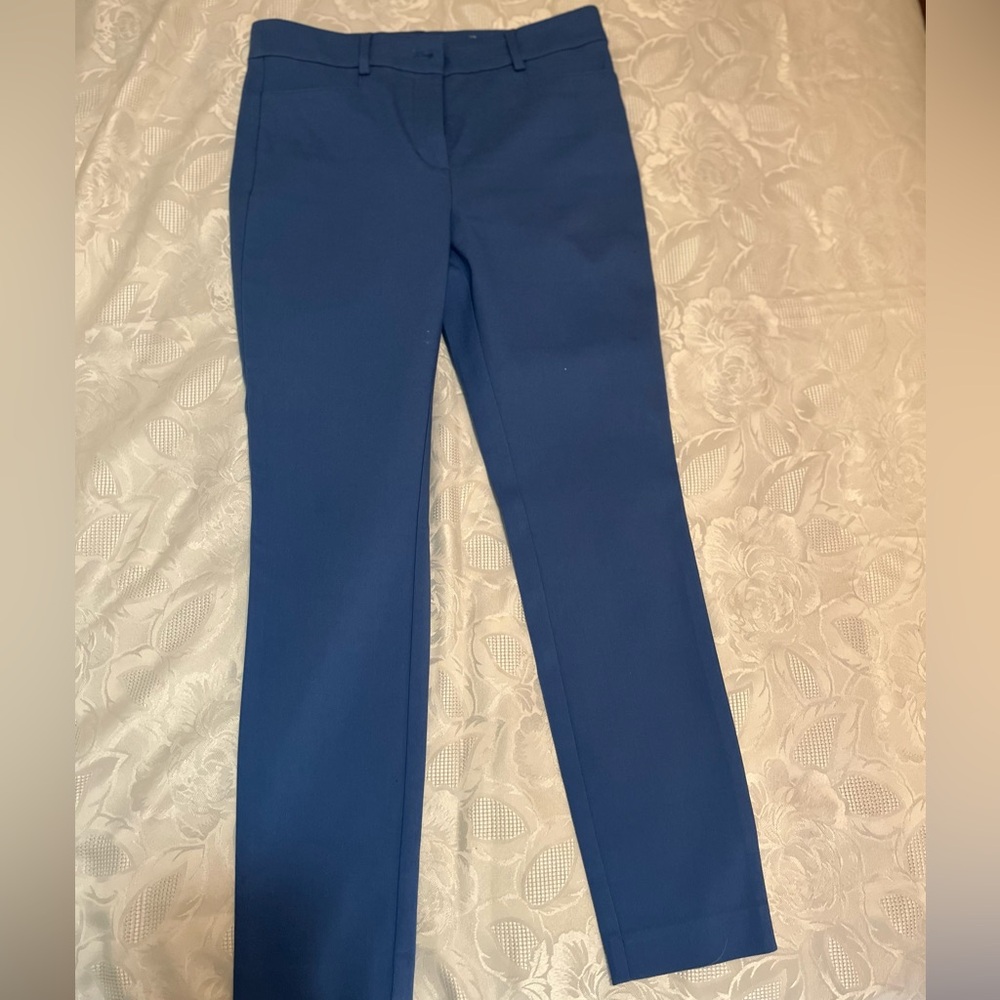 LOFT Classic Blue Straight Leg Pants